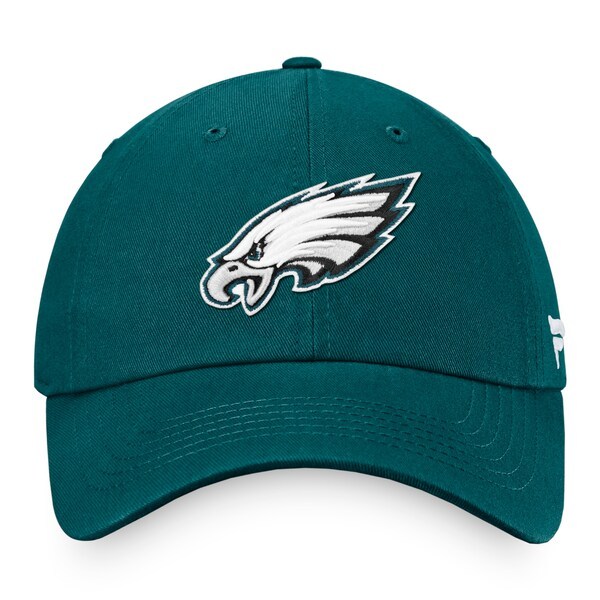 Philadelphia Eagles Fanatics Branded Team T-Shirt and Adjustable Hat Combo Set - Midnight Green/Heathered Black