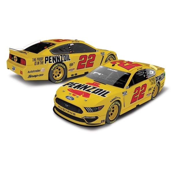 Joey Logano Action Racing 2021 #22 Pennzoil 1:64 Regular Paint Die-Cast Ford Mustang