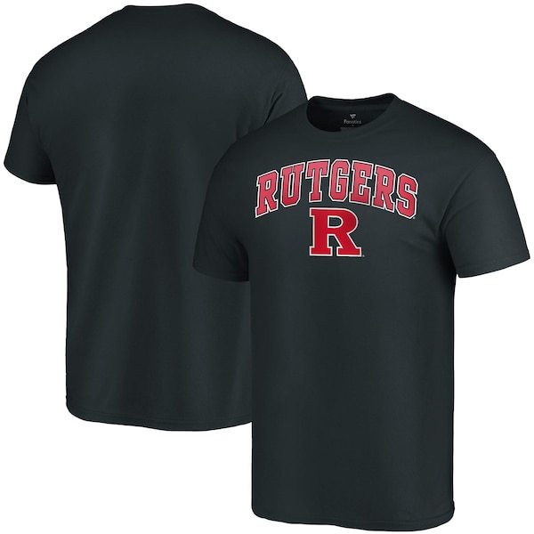 Rutgers Scarlet Knights Campus T-Shirt - Black