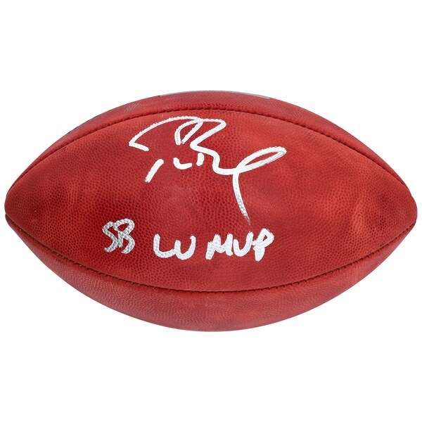 Tom Brady Tampa Bay Buccaneers Fanatics Authentic Autographed Super Bowl LV Champions Super Bowl LV Pro Football with "LV MVP" Inscription
