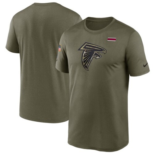 Atlanta Falcons Nike 2021 Salute To Service Legend Performance T-Shirt - Olive