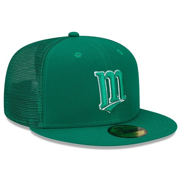 Minnesota Twins New Era 2022 St. Patrick's Day On-Field 59FIFTY Fitted Hat - Green