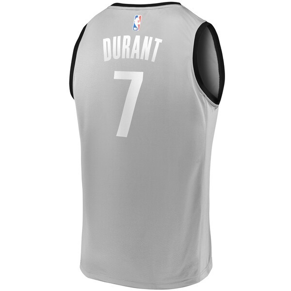 Kevin Durant Brooklyn Nets Fanatics Branded 2019 Fast Break Player Movement Jersey - Statement Edition - Charcoal