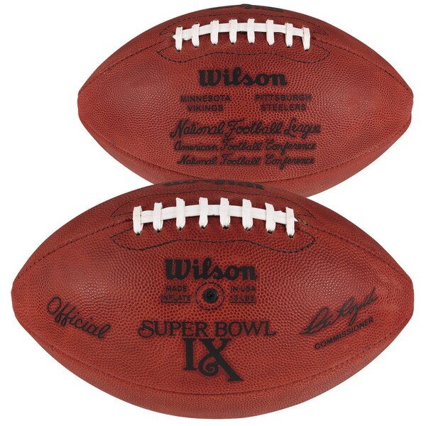 Super Bowl IX Wilson Official Game Football