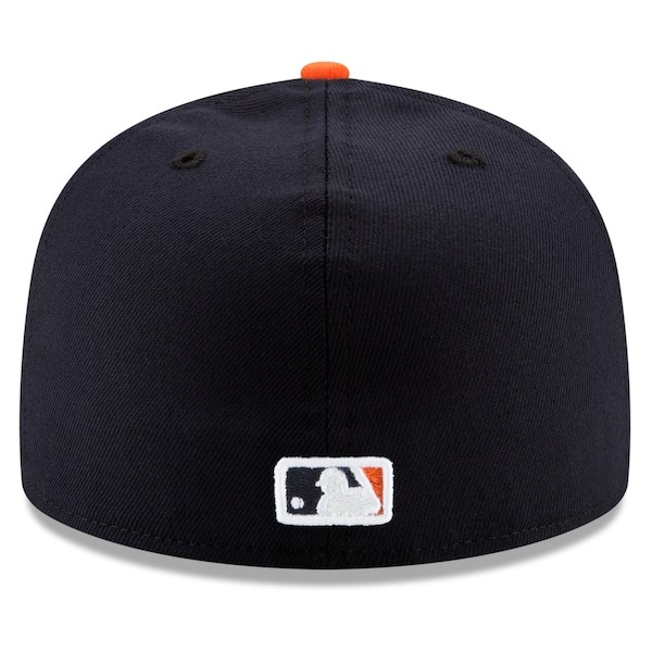 Detroit Tigers New Era Road Authentic Collection On-Field Logo 59FIFTY Fitted Hat - Navy