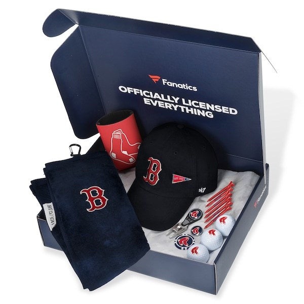 Boston Red Sox Fanatics Pack Golf-Themed Gift Box - $105+ Value