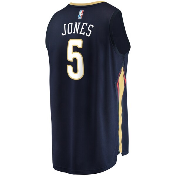 Herbert Jones New Orleans Pelicans Fanatics Branded 2021/22 Fast Break Replica Jersey - Icon Edition - Navy
