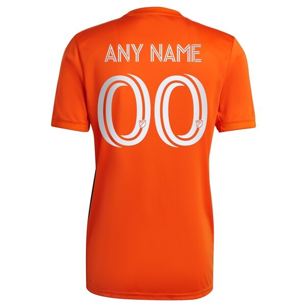 New York City FC adidas 2022 The Volt Kit Replica Custom Jersey - Orange