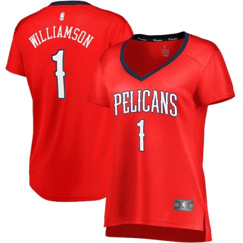 Zion Williamson New Orleans Pelicans Fanatics Branded Women's Fast Break Replica Jersey - Statement Edition - Red