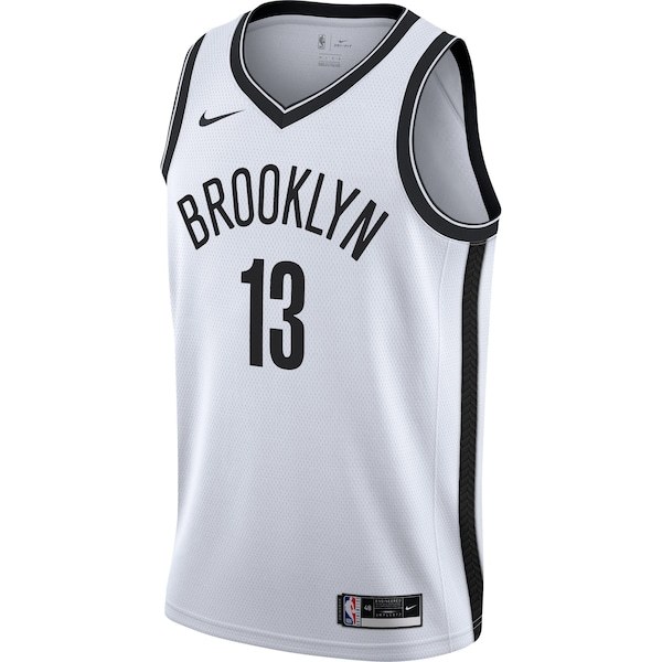 James Harden Brooklyn Nets Nike 2021/22 Swingman Player Jersey - Association Edition - White