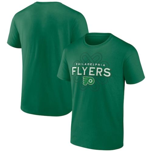 Philadelphia Flyers Fanatics Branded St. Patrick's Day Celtic Knot T-Shirt - Kelly Green