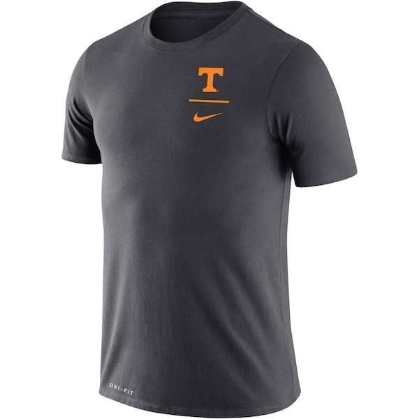 Tennessee Volunteers Nike Logo Stack Legend Performance T-Shirt - Anthracite