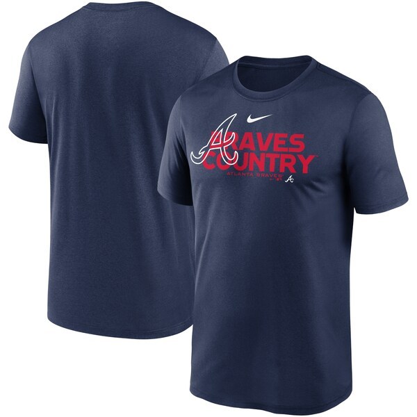 Atlanta Braves Nike Local Rep Legend Performance T-Shirt - Navy