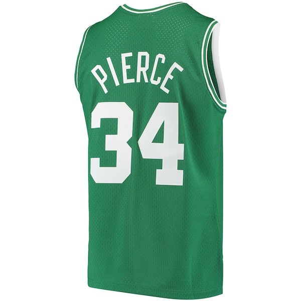 Paul Pierce Boston Celtics Mitchell & Ness 2007-08 Hardwood Classics Swingman Jersey - Kelly Green