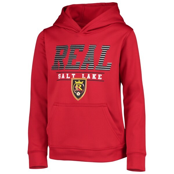 Real Salt Lake Youth Players Performance Pullover Hoodie - Red