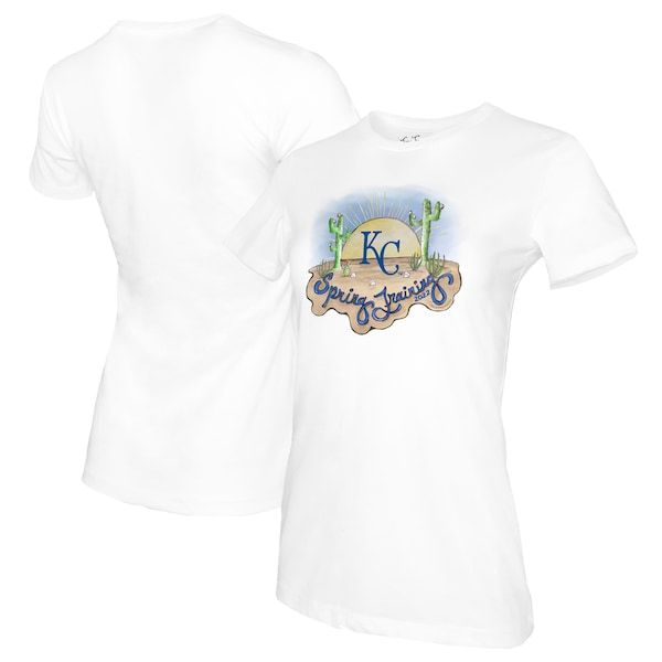 Kansas City Royals Tiny Turnip Youth 2022 Spring Training T-Shirt - White