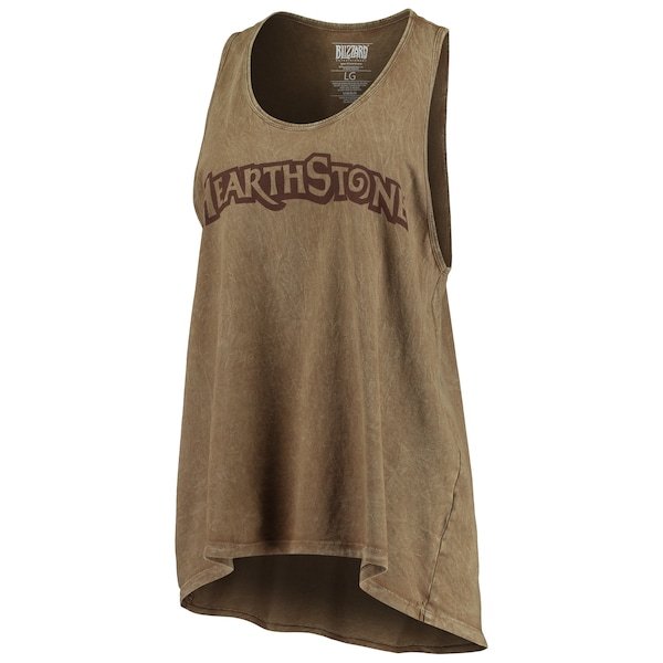 Hearthstone Women's Mineral Wash Tank Top - Brown