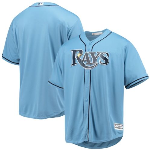 Tampa Bay Rays Majestic Alternate Official Cool Base Jersey - Light Blue