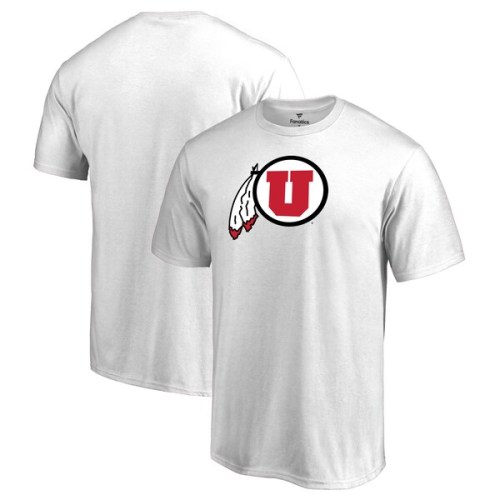 Utah Utes Fanatics Branded Primary Team Logo T-Shirt - White