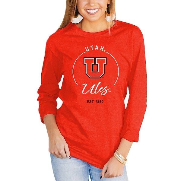 Utah Utes Women's Varsity Long Sleeve T-Shirt - Red