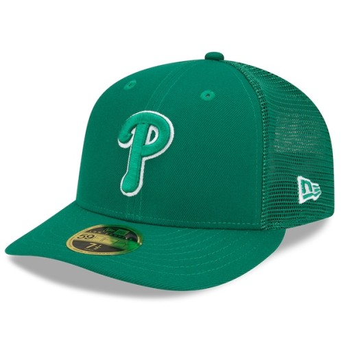Philadelphia Phillies New Era 2022 St. Patrick's Day On-Field Low Profile 59FIFTY Fitted Hat - Green