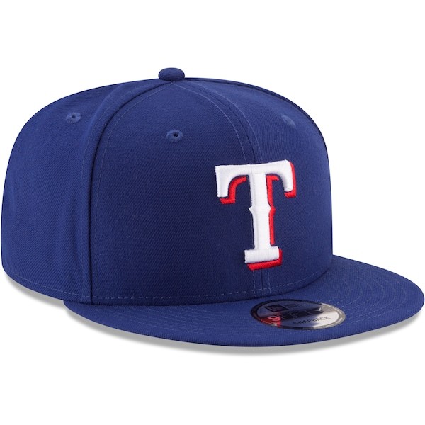 Texas Rangers New Era Team Color 9FIFTY Snapback Hat - Royal