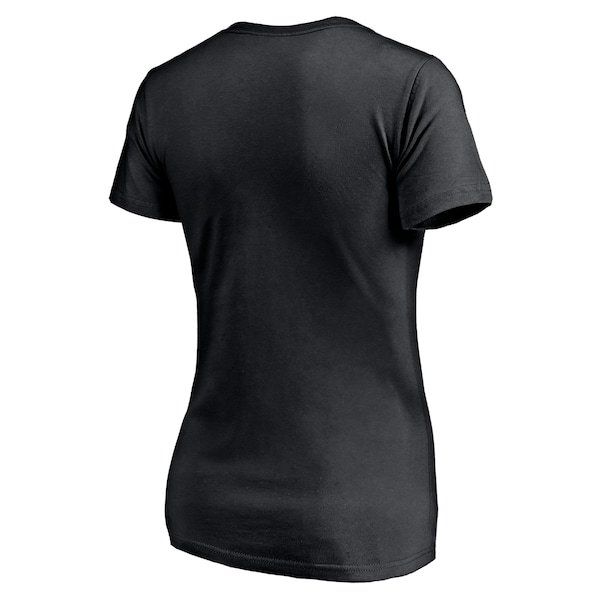 Las Vegas Raiders Fanatics Branded Women's 2-Pack V-Neck T-Shirt Combo Set - Black/White