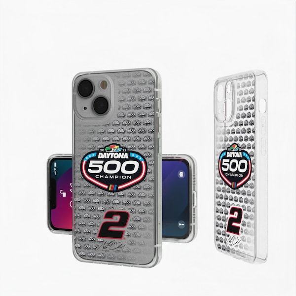 Austin Cindric 2022 Daytona 500 Champion iPhone Clear Case