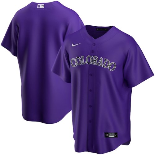 Colorado Rockies Nike Alternate Replica Team Jersey - Purple