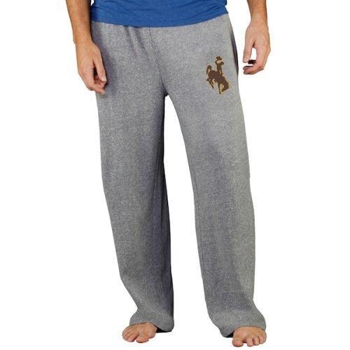 Wyoming Cowboys Concepts Sport Mainstream Terry Pants - Gray
