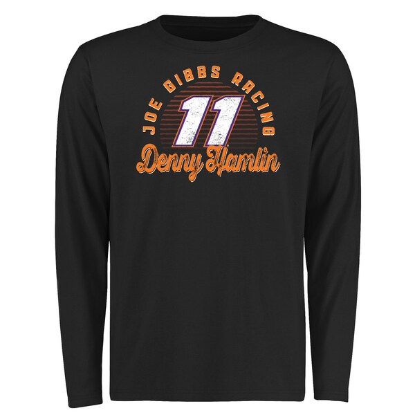 Denny Hamlin Race Day Long Sleeve T-Shirt - Black