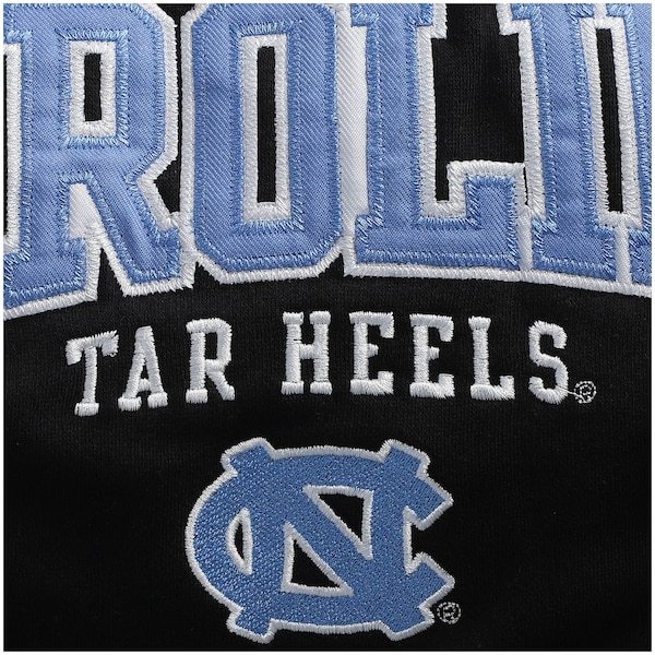 North Carolina Tar Heels Champion Arch Over Logo Applique Pullover Hoodie - Black