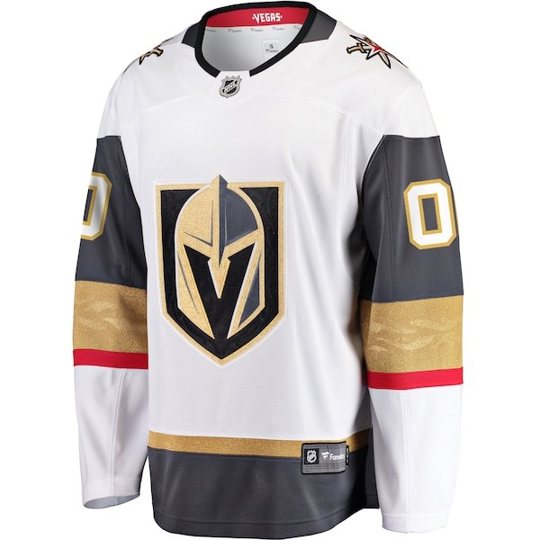 Vegas Golden Knights Fanatics Branded Away Breakaway Custom Jersey - White