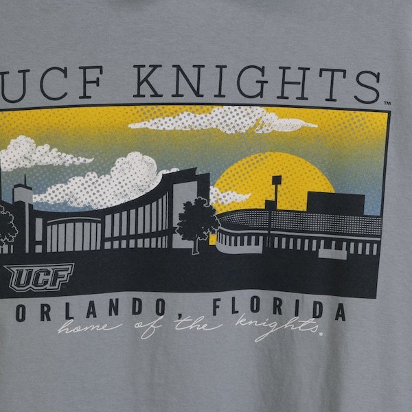 UCF Knights Team Comfort Colors Campus Scenery T-Shirt - Gray