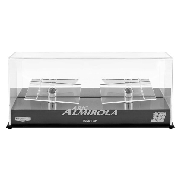 Aric Almirola Fanatics Authentic #10 Stewart-Haas Racing 2 Car 1/24 Die Cast Display Case