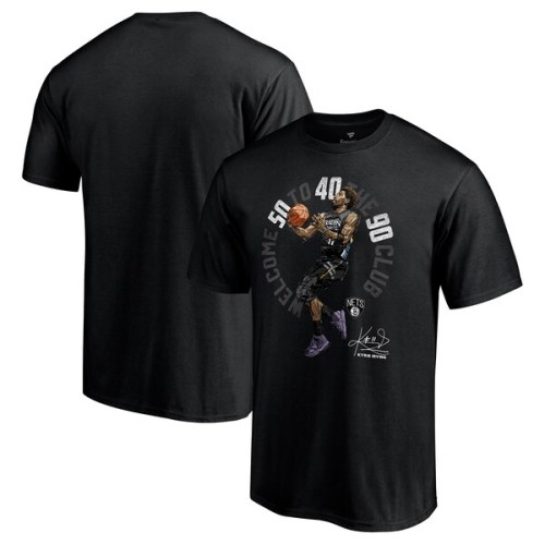 Kyrie Irving Brooklyn Nets Fanatics Branded 50/40/90 Club Player Achievement T-Shirt - Black