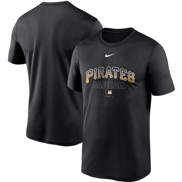 Pittsburgh Pirates Nike Authentic Collection Legend Performance T-Shirt - Black