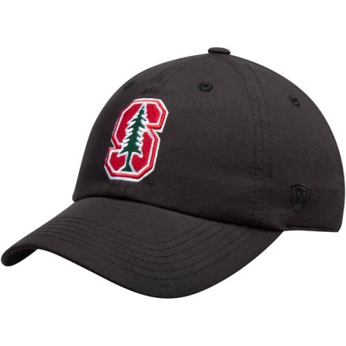 Stanford Cardinal Top of the World Primary Logo Staple Adjustable Hat - Black
