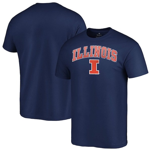 Illinois Fighting Illini Fanatics Branded Campus T-Shirt - Navy