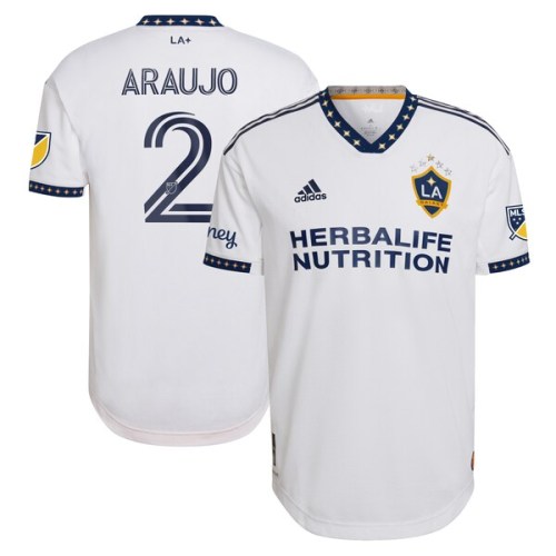 Julian Araujo LA Galaxy adidas 2022 City of Dreams Kit Authentic Player Jersey - White