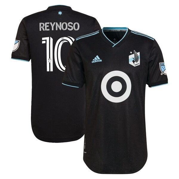 Emanuel Reynoso Minnesota United FC adidas 2022 Minnesota Night Kit Authentic Player Jersey - Black