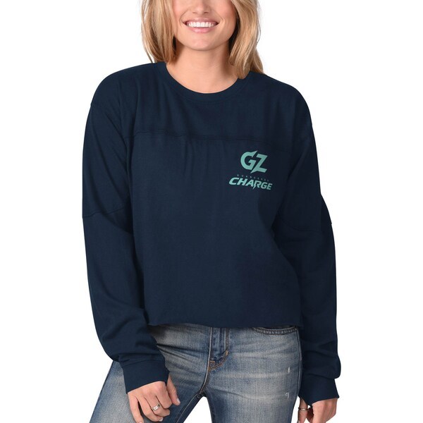 Guangzhou Charge G-III 4Her by Carl Banks Women's Spirit Long Sleeve T-Shirt - Navy