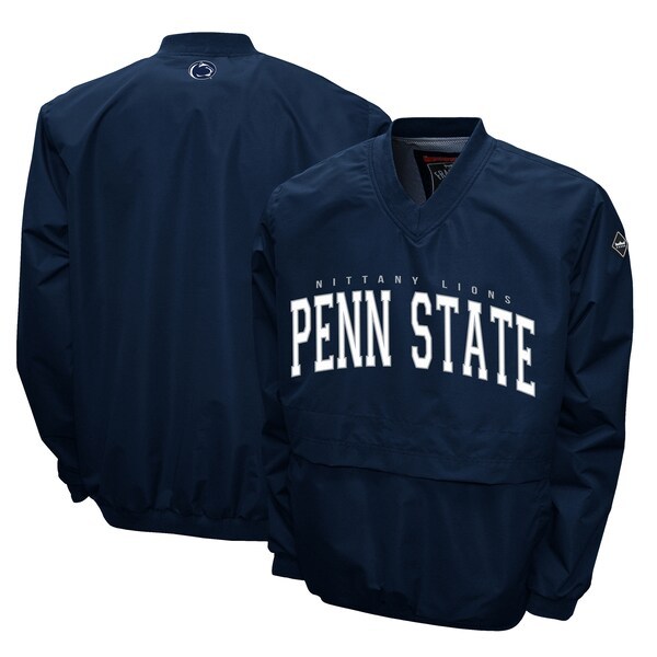 Penn State Nittany Lions Franchise Club Members Windshell V-Neck Pullover Jacket - Navy