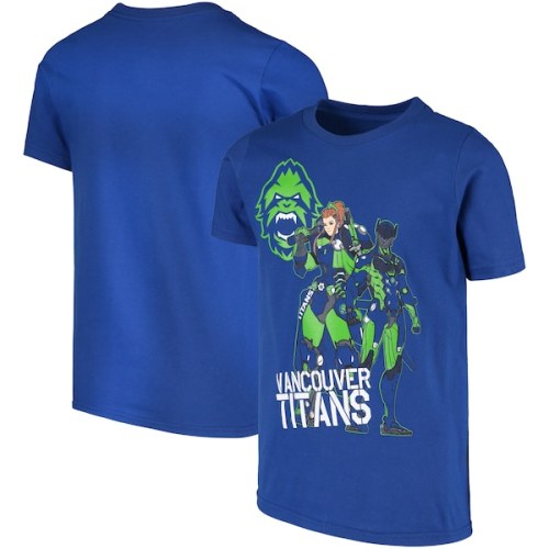 Vancouver Titans Youth Heroic T-Shirt - Blue