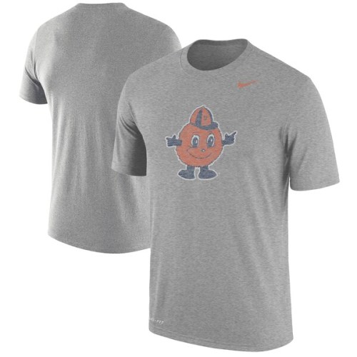 Syracuse Orange Nike Vintage Logo Performance T-Shirt - Heathered Gray