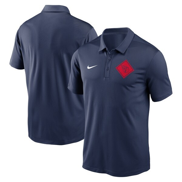 Cleveland Guardians Nike Team Logo Polo - Navy