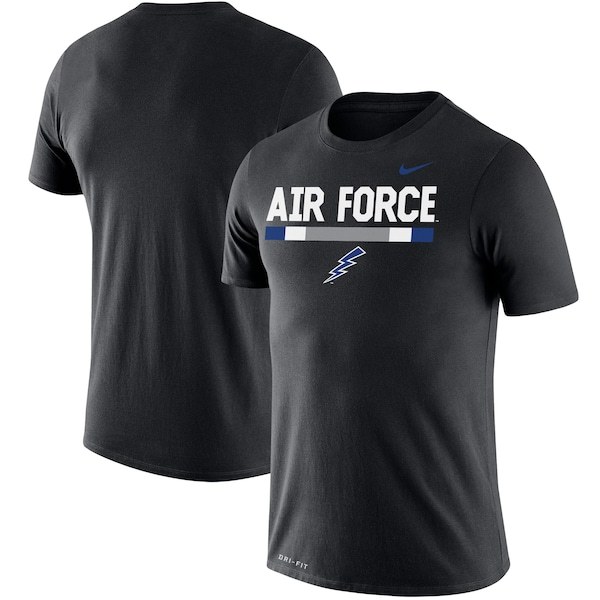 Air Force Falcons Nike Team DNA Legend Performance T-Shirt - Black