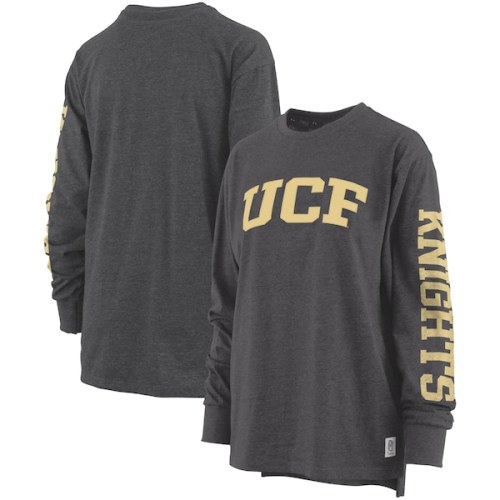 UCF Knights Pressbox Women's Two-Hit Canyon Long Sleeve T-Shirt - Black