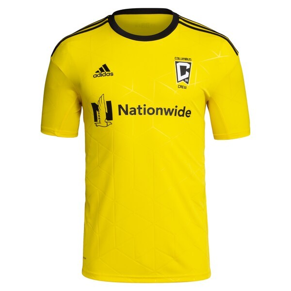Columbus Crew adidas 2022 Gold Standard Kit Replica Blank Jersey - Yellow
