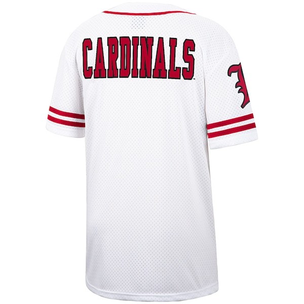 Louisville Cardinals Colosseum Free Spirited Baseball Jersey - White/Red
